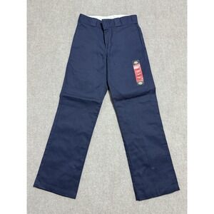 Dickies Pants Mens 28x30 Navy 874 Original Fit‎ Work Pants Wrinkle Resistant